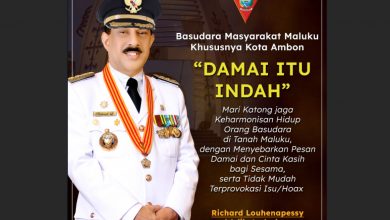 wali kota ambon damai