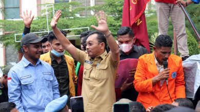 wagub demo mahasiswa