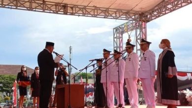 Penjabat Wali Kota dan 3 Bupati di Maluku Dilantik