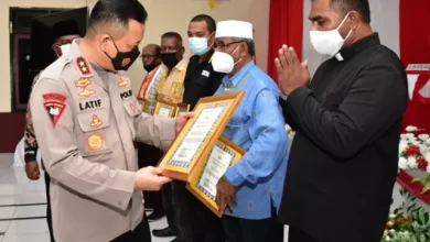 penghargaan dari kapolda maluku