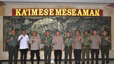 silaturahmi ke Korem Binaiya