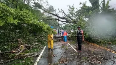 Hujan Lebat Melanda Kota Ambon