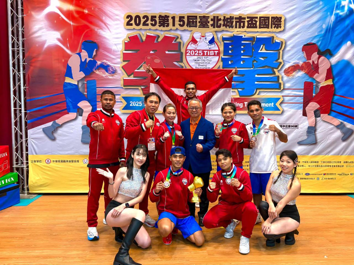 PERBATI Sukses, Indonesia Raih 3 Emas di Taipei City Cup 2025, Muskita Menang KO 3 PERBATI