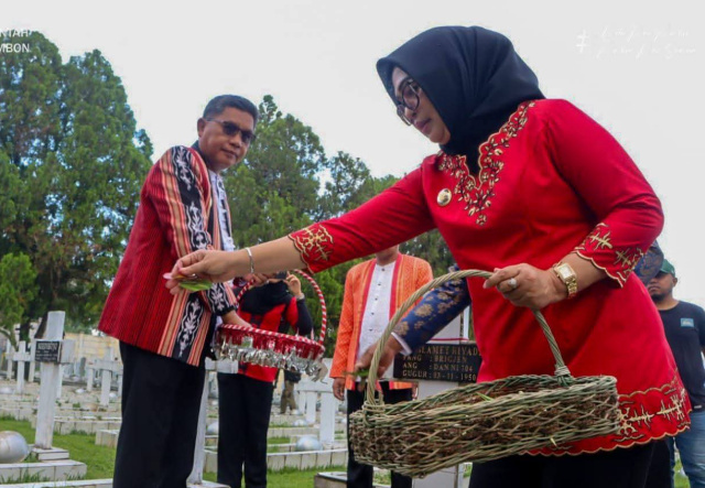Pemkot Ambon Ziarah Makam Pahlawan, Sambut HUT ke-450 Kota Ambon 1 IMG 20250907 165108 1