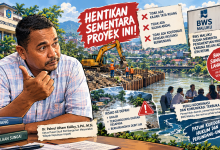 Kontroversi Proyek Bantaran Sungai Ambon