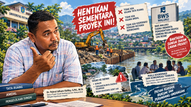 Kontroversi Proyek Bantaran Sungai Ambon