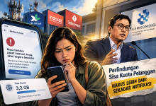 Notifikasi Kuota di Tengah Kebijakan Telekomunikasi